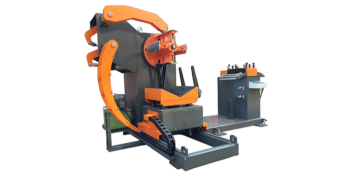 精密整平機(jī)材料架帶上料臺(tái)車