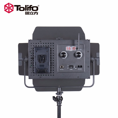 Tolifo圖立方GK-J-1040AB極光LED影視燈32W雙調光兩燈套裝